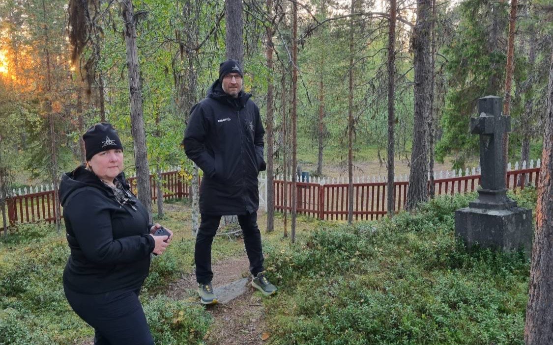 Huset som jaget dem ut i bilen: møtet med Ghost Crew Norrbotten