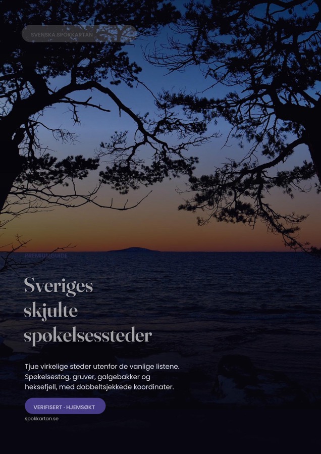 Sveriges skjulte spøkelsessteder