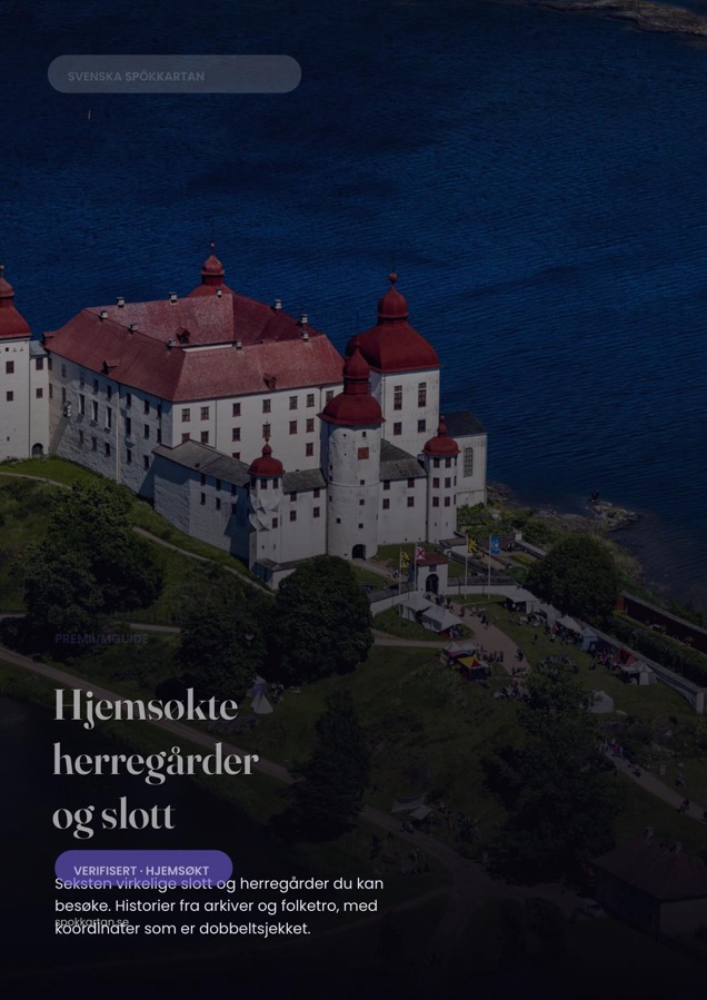 Hjemsøkte herregårder og slott